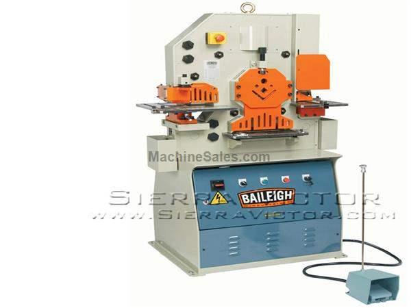 50 Ton BAILEIGH® 5 Station Hydraulic Ironworker (3 Phase)