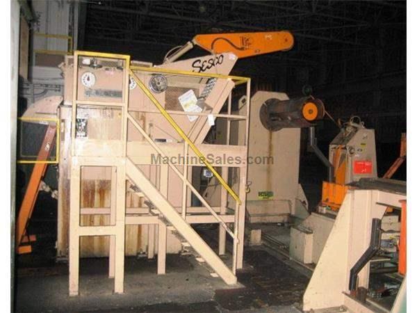 60000 Lb X 36" X .090, SESCO, REEL/CAR, STRAIGHTENER, FEED, RACK, OILER, ETC 60000 Lb X 36" X .090, SESCO, REEL/CAR, STRAIGHTENER, FEED, RACK, OILER, ETC