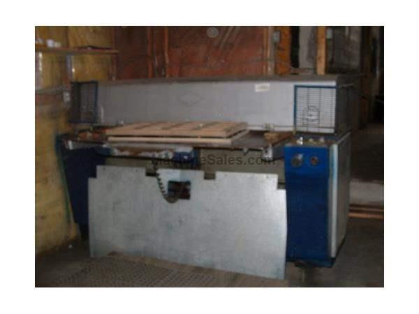 35 TON, SAMCO, 60" x 22" DIE AREA, 7" DIE HEIGHT, ADJUSTABLE DIAL
