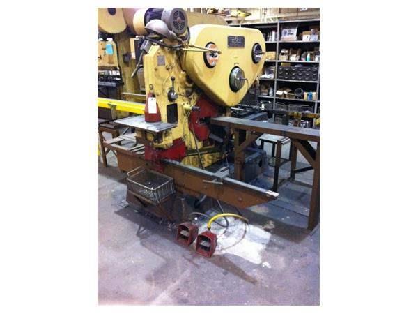 88 TON, MUBEA, KBL-1-1/2, 1-1/8" DIA THRU 15/16" CAPACITY, 19-5/8" THROAT