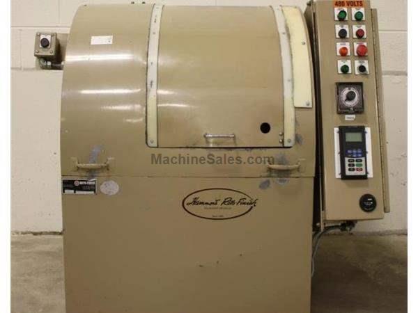 No.RCB8,Roto-Finish,1 Cu. Ft.,(4) 6.25"x9.5" Removable Barrels,Fisher Cntrl,2001 No.RCB8,Roto-Finish,1 Cu. Ft.,(4) 6.25"x9.5" Removable Barrels,Fisher Cntrl,2001