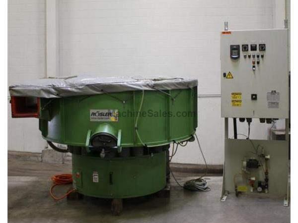 9 Cu.Ft. Rosler,R250/5LR,Automatic Media Separator,Pneum Gate,Timers,EXC.,2006 9 Cu.Ft. Rosler,R250/5LR,Automatic Media Separator,Pneum Gate,Timers,EXC.,2006