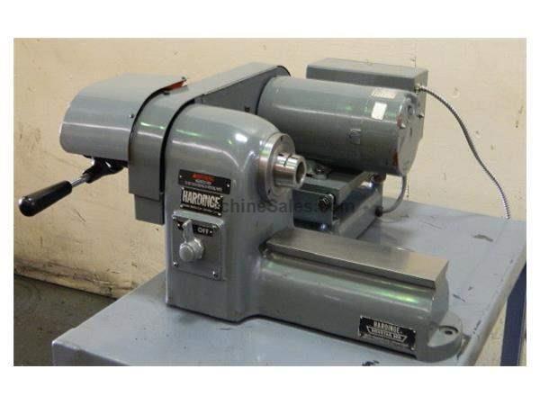 0.5HP Motor Hardinge HSL SPEED LATHE, 5c-Collet Closer, Toolmaker's Compound
