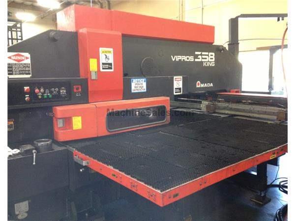 33 Ton Amada Vipros 358 King I CNC Turret Punch