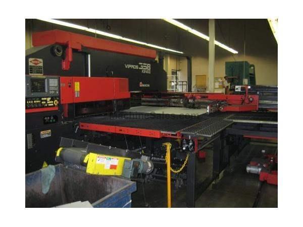 33 Ton, AMADA, VIPROS 358 KINGII, FANUC 18P, 4 A/I.MFG:1999