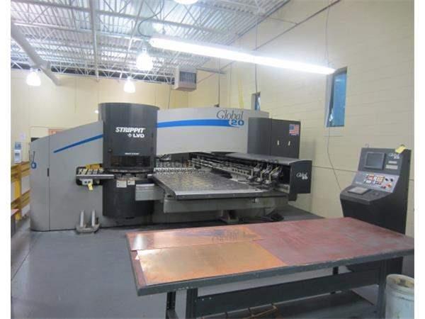 22 Ton Strippit LVD Global 20 CNC Turret Punch
