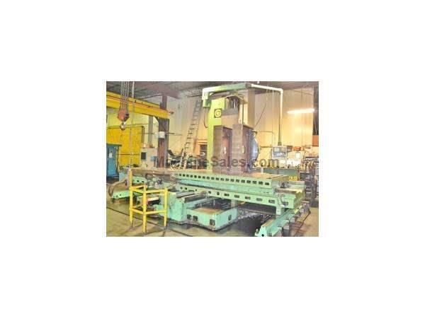 6" GIDDINGS & LEWIS MODEL 70-H6-T CNC TABLE TYPE HORIZONTAL BORIN