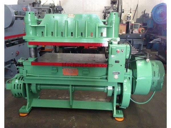 40 TON DIAMOND No. 40-2-1648, 2-POST, MECHANICAL, AIR CLUTCH/BRAKE, 2" STROKE Wheeler
