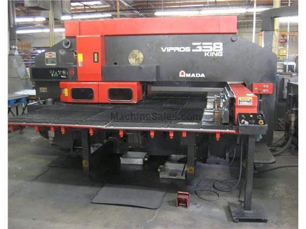 33 Ton Amada Vipros 358 King I CNC Turret Punch