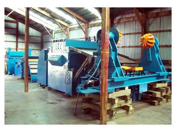 72" x 0.135" x 40000 lb Red Bud, uncoil., straight., feed., shear 72" x 0.135" x 40000 lb Red Bud, uncoil., straight., feed., shear