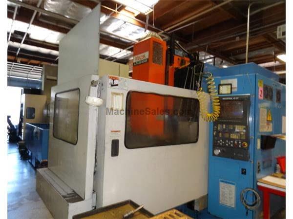 Used 1992 Mazak AJV 25/404N Vertical Machining Center Used 1992 Mazak AJV 25/404N Vertical Machining Center