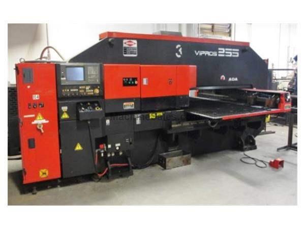 22 Ton Amada Vipros 255 Hydraulic CNC Turret Punch Press
