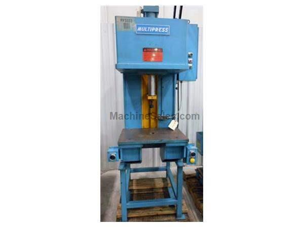 1998 - MULTIPRESS MODEL W4T-120M C-FRAME HYDRAULIC PRESS, 12 TON