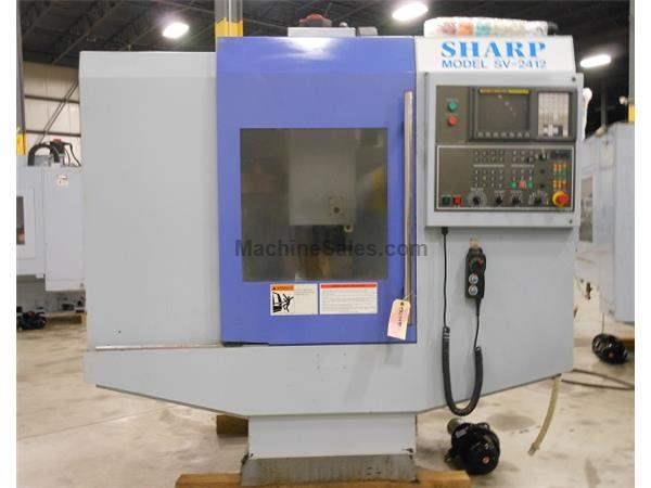 2006 - SHARP SV-2412 MINI MILL VMC - 24" X 12" X 18"