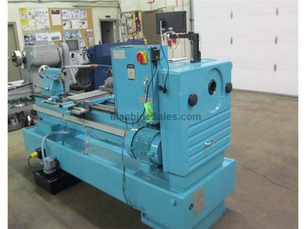 21" x 64" cc, Harrison, 3"+ Spndl, 2 axis Newall DRO, D1-8, 5MT, 12.5 HP, 1