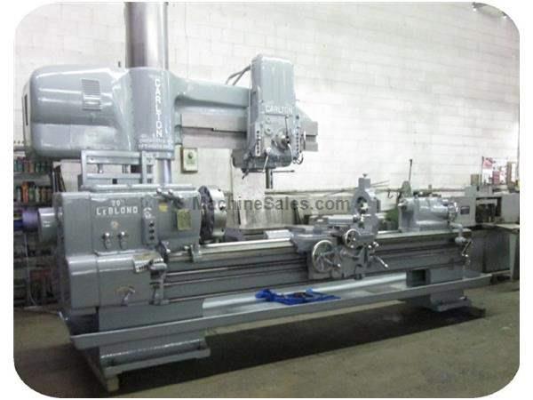 24" x 100" cc, Leblond, 9-800RPM, 20HP, L-2, 18" 4 jaw chuck, steady rest,