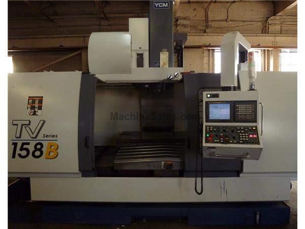 2007 YCM MODEL TV-158B VERTICAL MACHINING CENTER WITH FANUC MXP-200i CONTRO