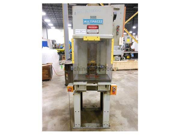 MULTIPRESS C-FRAME FLOOR TYPE HYDRAULIC PRESS, 8 TON