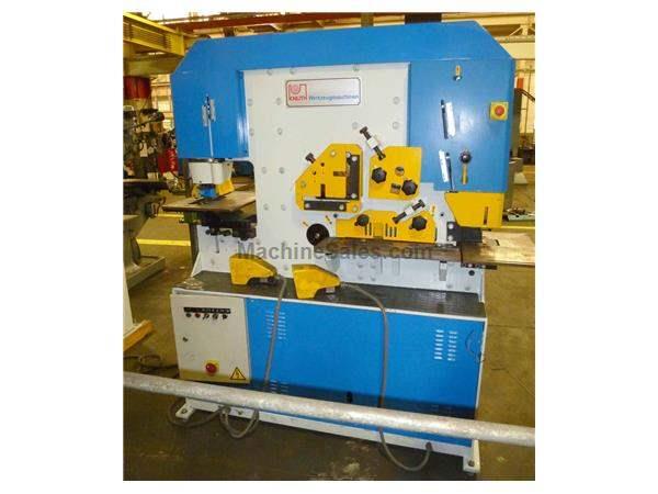 Knuth 80 Ton Hydraulic Ironworker