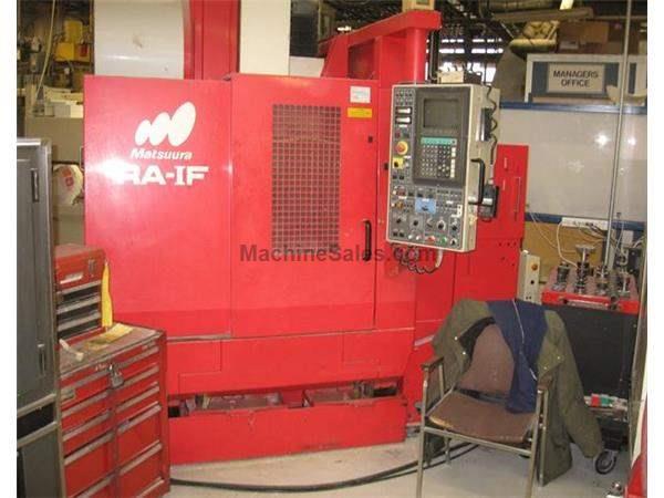 20"X, 15.7"Y, 18.1"Z, Matsuura RA IF, Yasnac,20Pos ATC,60-8K RPM,(2)23.62 X