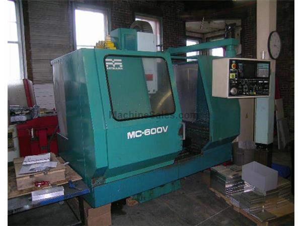 23.6"X,16"Y,18.5"Z,Matsuura MC600V,34.6"X15.7"Tbl,
