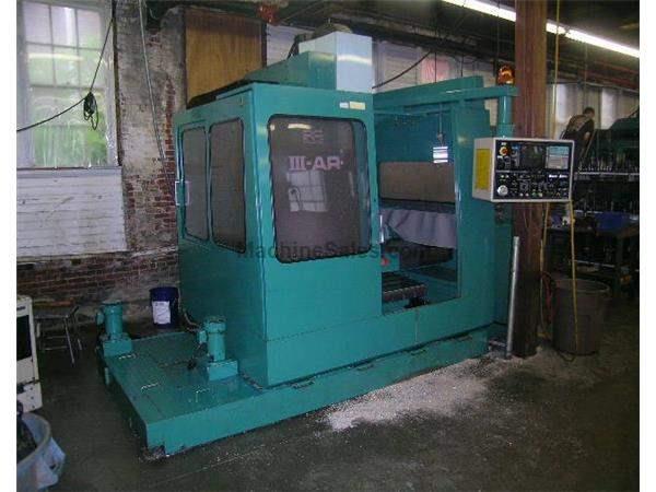 29.9"X, 17.3"Y, 17.7"Z, Matsuura RA III, Yasnac MX3,6000RPM,10HP,Geared Hd,