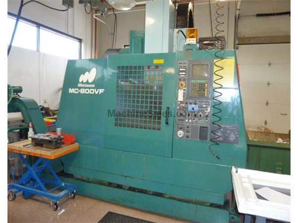 Matsuura VF800 Vertical Machining Center