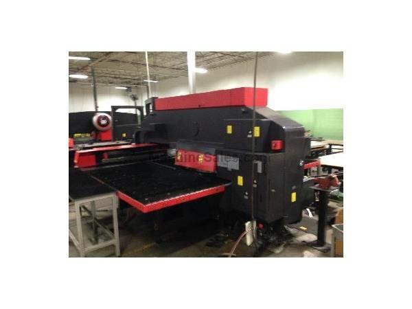 33 Ton, 58 Station Thick, 4 1/2" Auto Index Stations Turret Punch