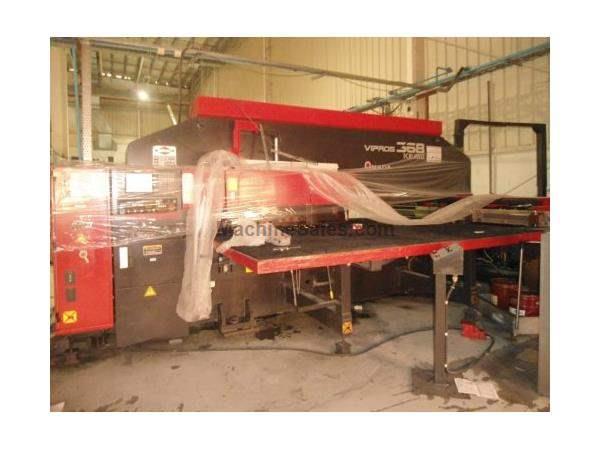 33 TON, AMADA,VIPROS 368 KING II, FANUC 18P CNC CONTROL,MFG::2000 Our sto