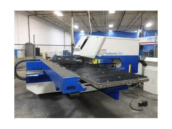 20 Ton TRUMPF, TRUPUNCH 2020R,MFG:2007 Our stock number: 9946