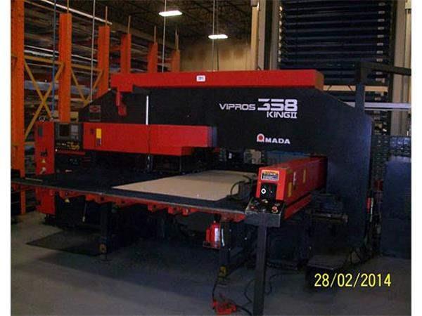 2950, Amada, Vipros 358King II, CNC Turret Punch, 1999