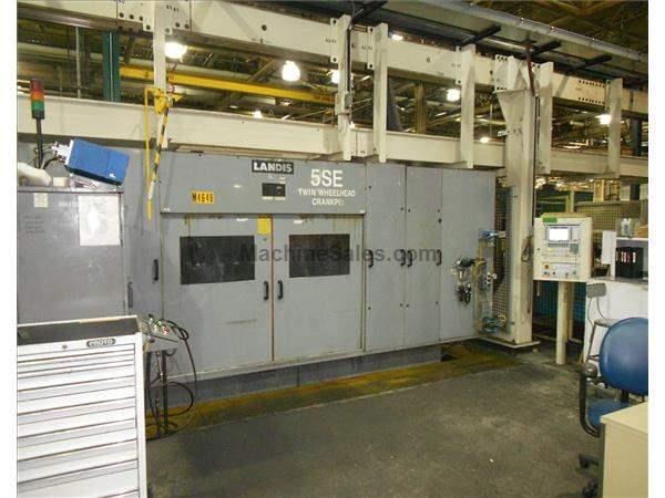 LANDIS 5SE TWIN WHEEL CNC CRANK PIN GRINDER