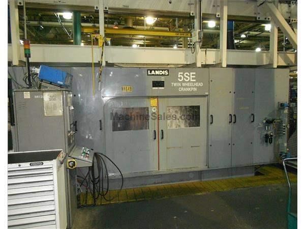 LANDIS 5SE TWIN WHEEL CNC CRANK PIN GRINDER