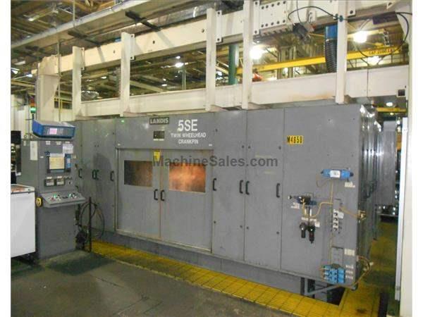 LANDIS 5SE TWIN WHEEL CNC CRANK PIN GRINDER