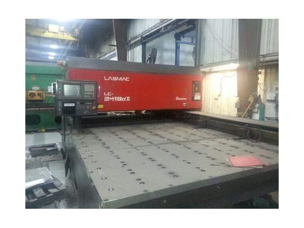 AMADA PULSAR LC2418AII FANUC 16L, 1500 WATT, 72" X 198",MFG:1997