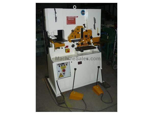 Used Geka Hydraulic Ironworker Model Hydracrop 50A