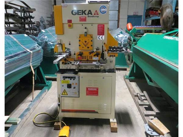 Demo Geka Hydraulic Ironworker - New 2013   Model Bendicrop