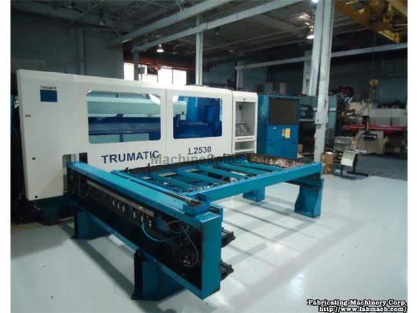 TRUMPF L2530 LASER CUTTING SYSTEM