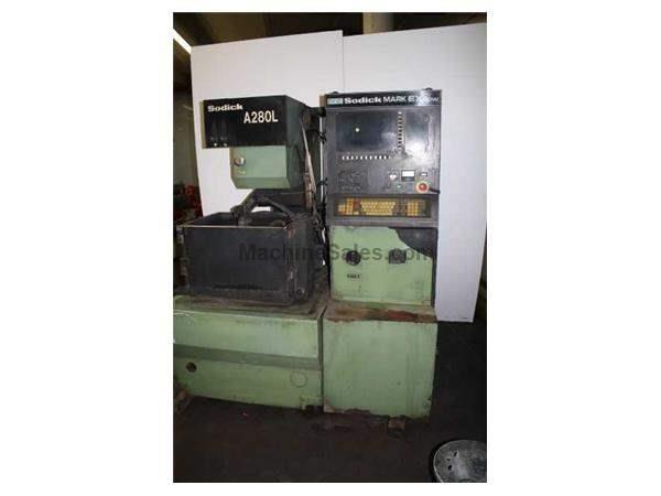 SODICK, No. A280L, Turners Machiner