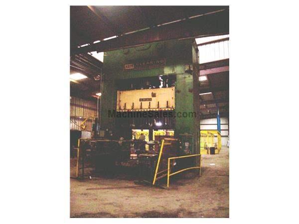 300 Ton, CLEARING USI, MDL:S4-300-120-72 Turners Machiner