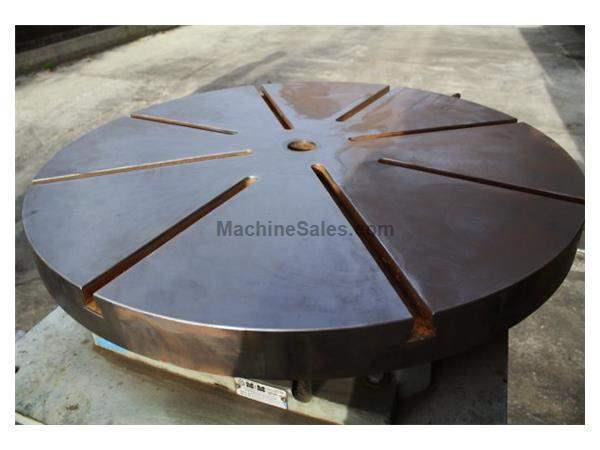 36" ROUND M & M PRECISION PNEUMATIC ROTARY TABLE Turners Machiner