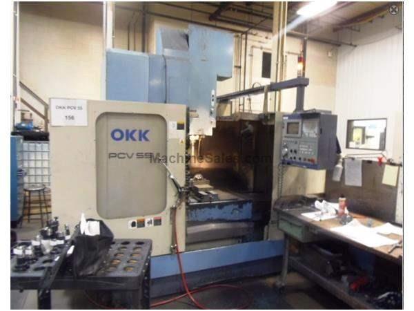 OKK PCV55- 40" x22" x 21", 13,000 RPM, 1998