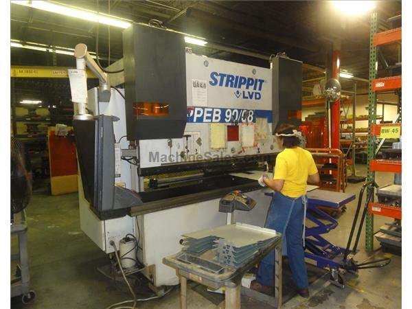 STRIPPIT / LVD PPEB 90/08 7-AXIS CNC PRESS BRAKE