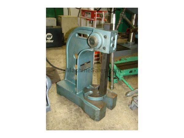 3 Ton, IMPORT, #3, lever type, 6" throat A M Metalma