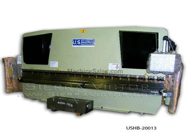 200 Ton x 8' - 13' U.S. INDUSTRIAL® CNC Hydraulic Press Brakes
