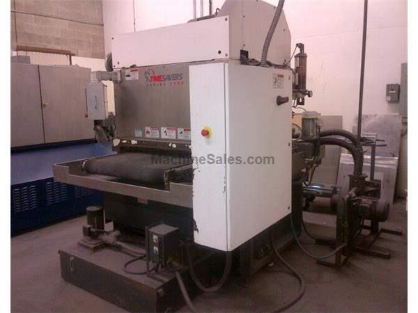 37" Width Timesaver 3100 SERIES BELT GRINDER, Wet, COMBINATION BELT & BRUSH