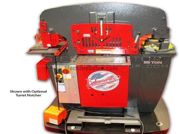 55 Ton EDWARDS® Hydraulic Ironworker: JAWS IV