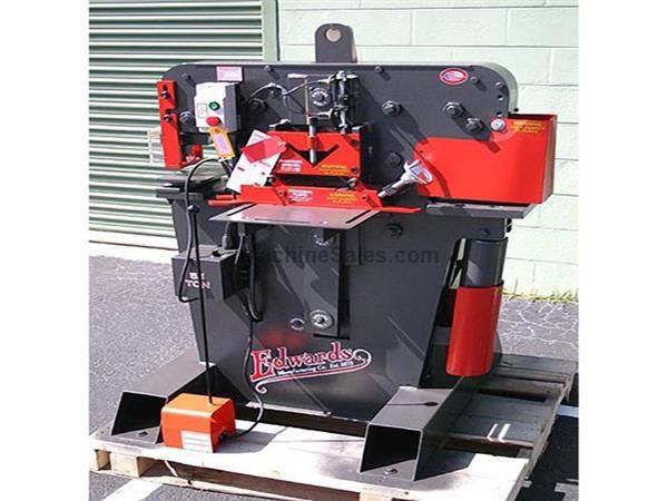 55 Ton EDWARDS® Hydraulic Ironworker: JAWS IV (Classic Model)