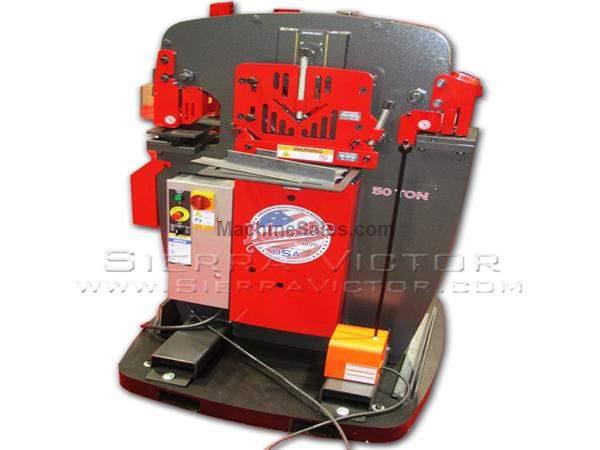 50 Ton EDWARDS® Hydraulic Ironworker: JAWS IV