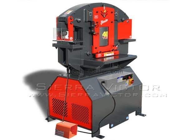 40 Ton EDWARDS® Hydraulic Ironworker: JAWS IV